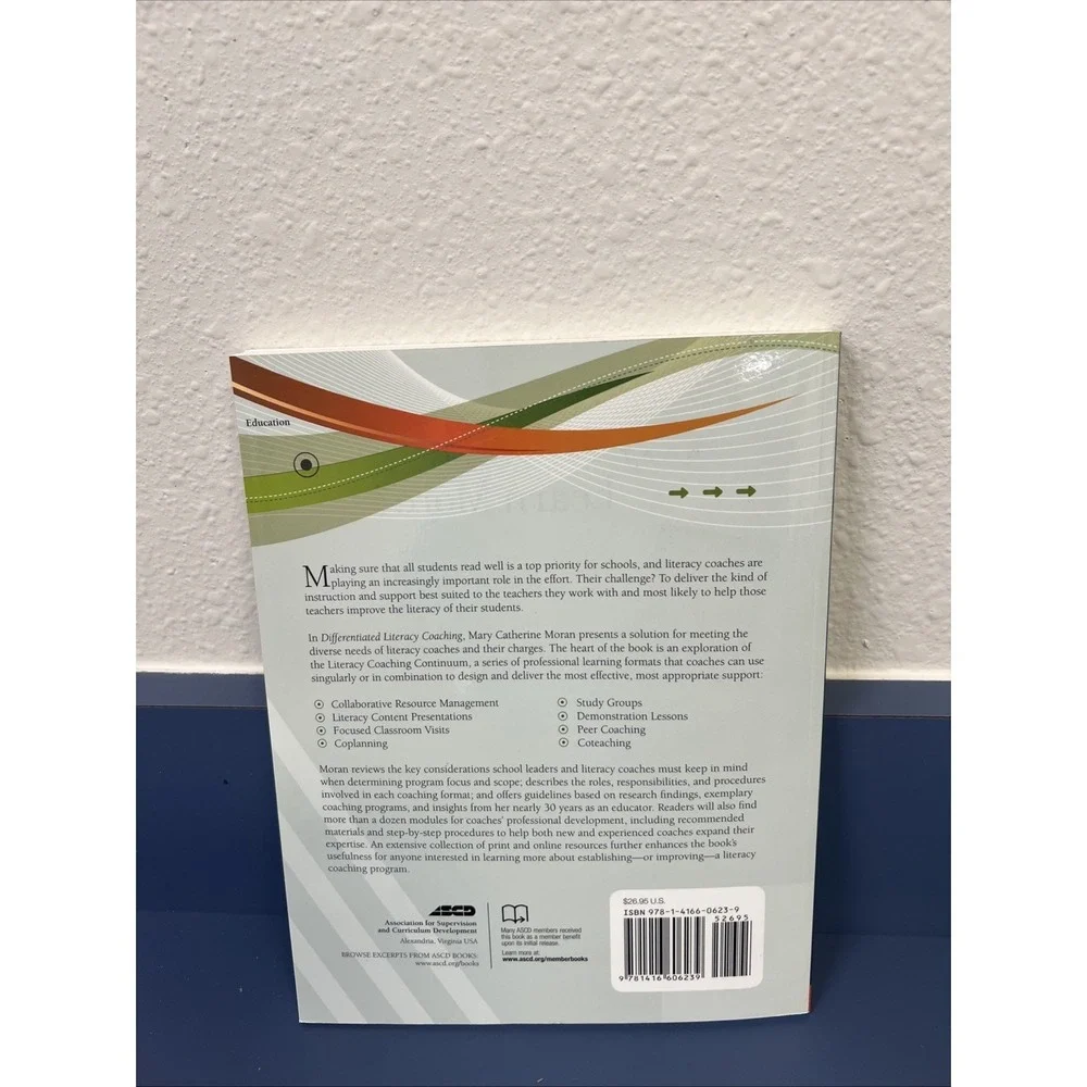 Differentiated Literacy Coachi- 1416606238, Mary-Catherine Moran, paperback,‎ 07